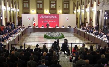 AMLO encabeza sesión extraordinaria del Consejo Nacional de Seguridad