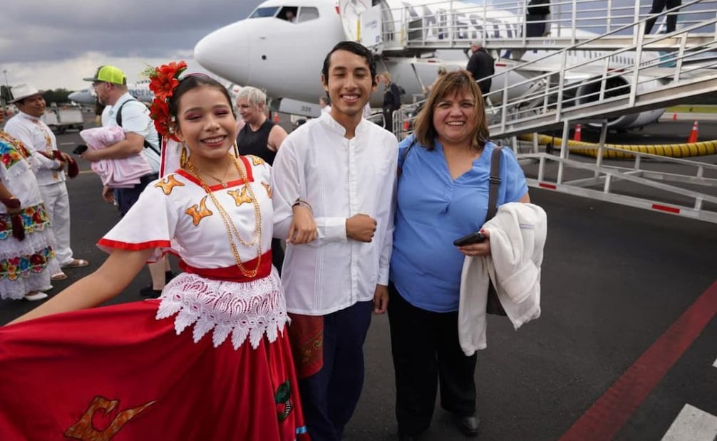 Cozumel estrena ruta aérea con Calgary, Canadá (21/12/2025). Foto: Especial