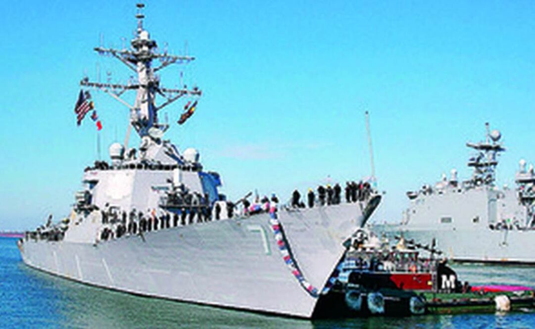 El USS Ross lleva misiles guiados, entre ellos Tomahawk, y el sistema de interceptación Aegi (Foto: Especial)