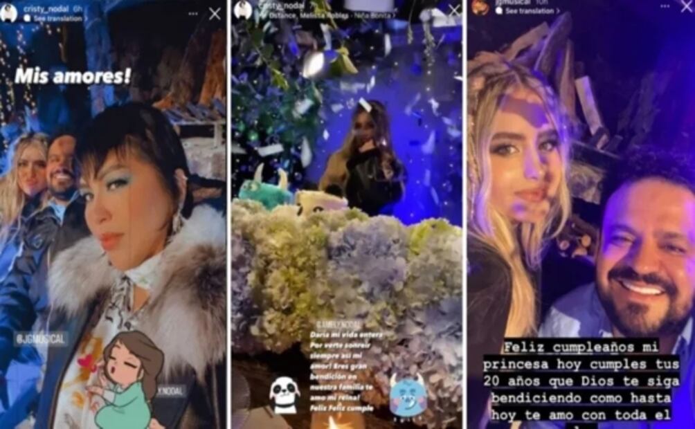 Hermana de Christian Nodal celebra su cumpleaños con una impresionante fiesta