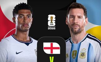Argentina vs Inglaterra EN VIVO - Semifinal del Mundial 2026