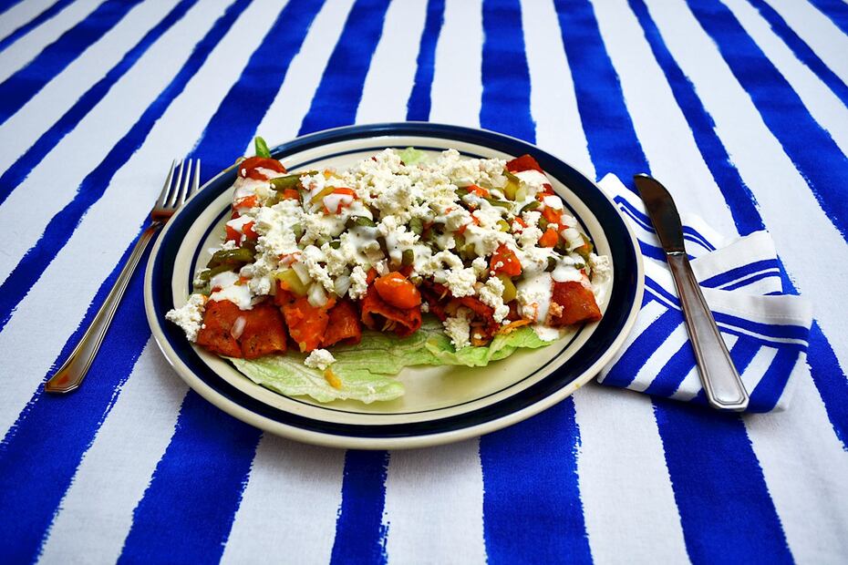 Enchiladas mineras. Foto: Página web de Taste Atlas