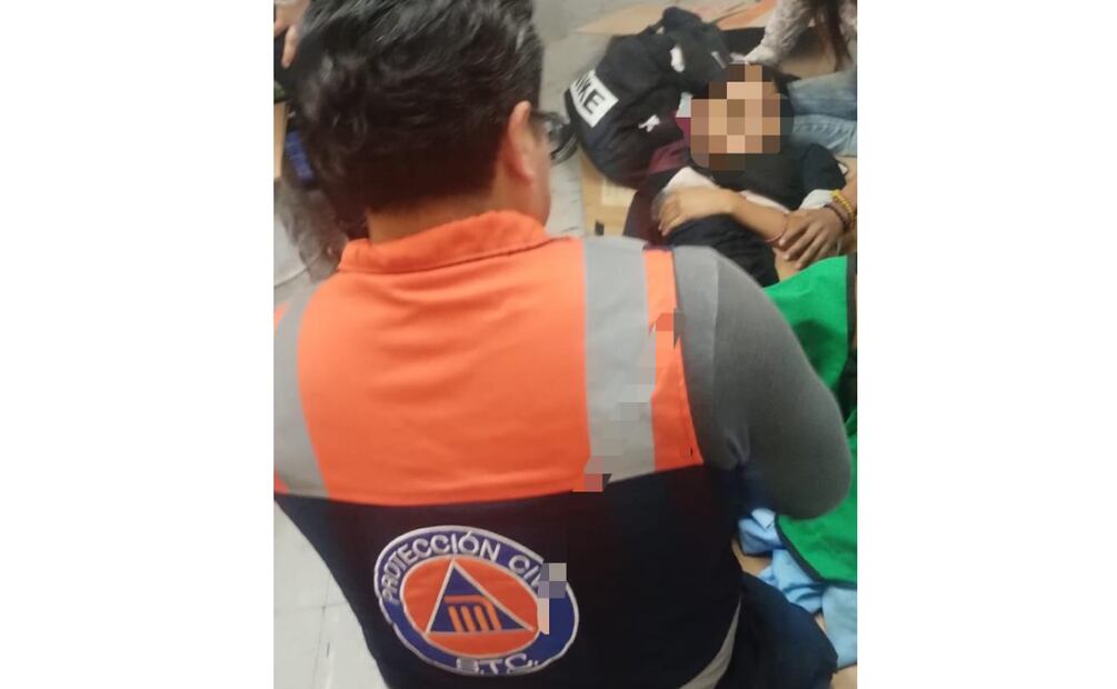 Menor de 13 años dio a luz a un bebé en instalaciones del metro en la estación Deportivo 18 de Marzo en la CDMX (10/05/2025). Foto: Especial