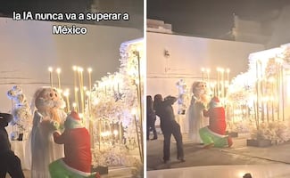 Ni la IA lo imaginó: El Grinch y Dr Simi se casan en calles de México y se viraliza en TikTok