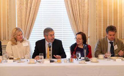 De la Fuente se reúne con inversionistas de Exxon, MetLife, Pfizer, entre otros; analizan revisión del T-MEC en 2026