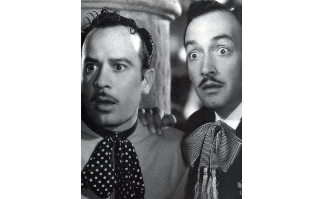 Pedro Infante y Jorge Negrete en "Dos tipos de cuidado", de Ismael Rodríguez (1952). Foto: Especial