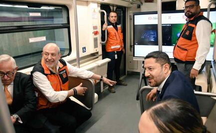 Realizan pruebas de pilotaje automático en Línea 1 del Metro