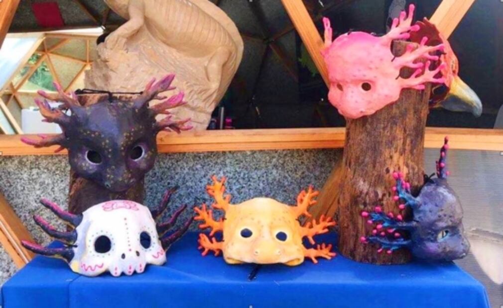 Festeja Día de Muertos en la Noche del Axolotl
