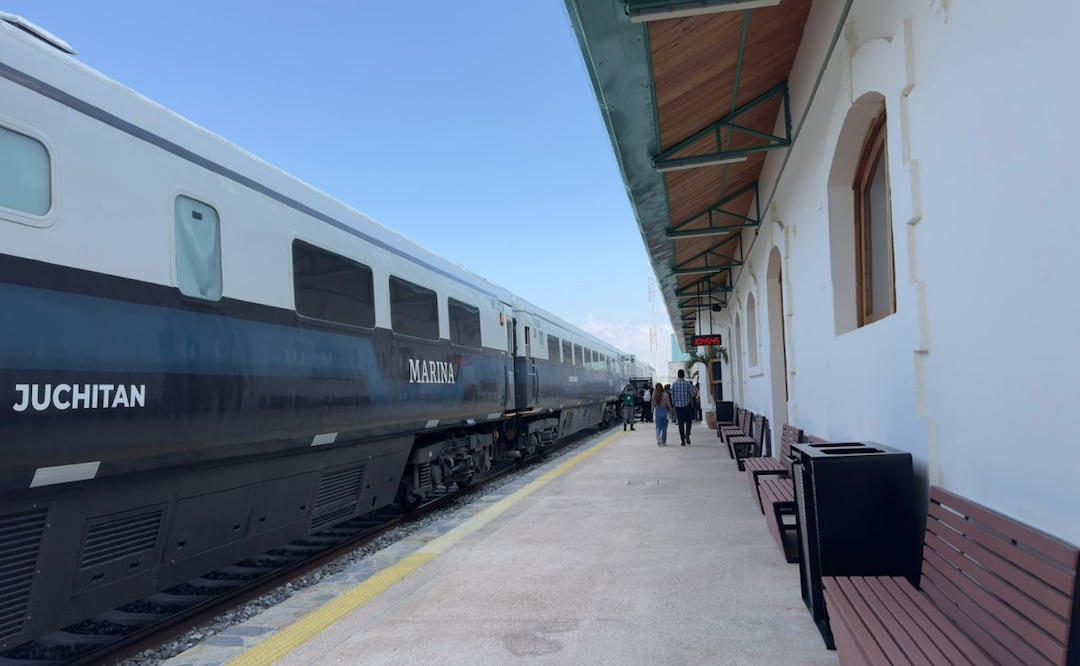 Inicia pruebas El Tehuanito Sur; tren suburbano recorrerá el Istmo de Tehuantepec. Foto: Especial