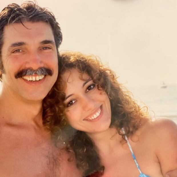 La otra hija de Diego Verdaguer, María Gimena, despide a su padre