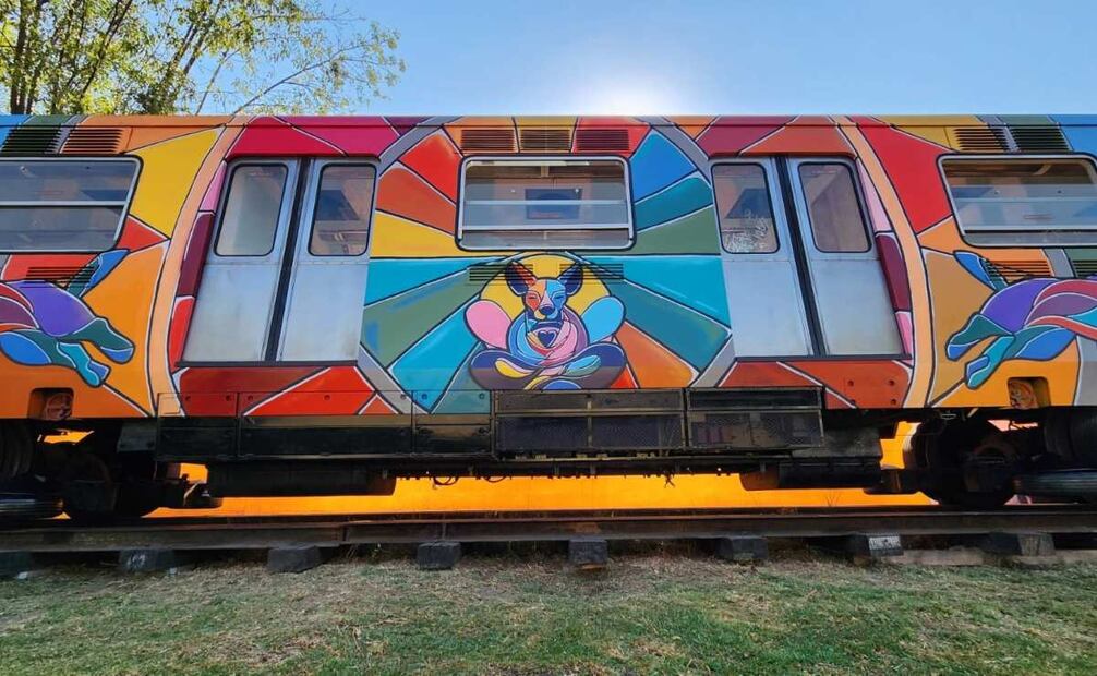 Inauguran vagón-oficina en el Centro de Transferencia Canina del Metro, 02 de marzo de 2025. Foto: Especiales