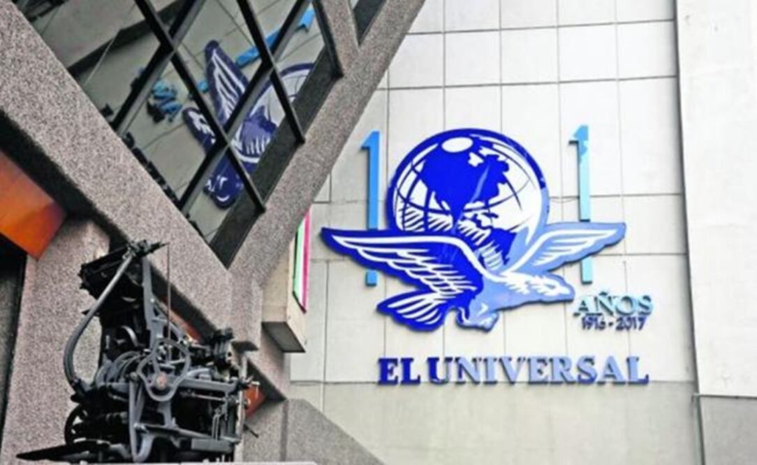 Main offices of EL UNIVERSAL in Mexico City - File photo/EL UNIVERSAL