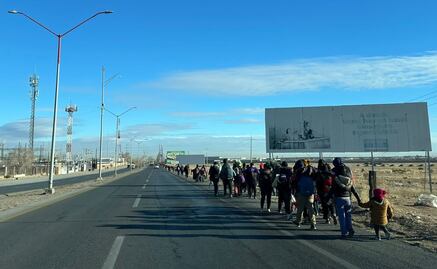 Sin freno, el flujo de personas migrantes hacia Ciudad Juárez