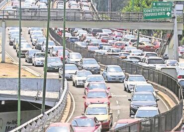 Este miércoles 24 de junio no circulan autos con engomado rojo