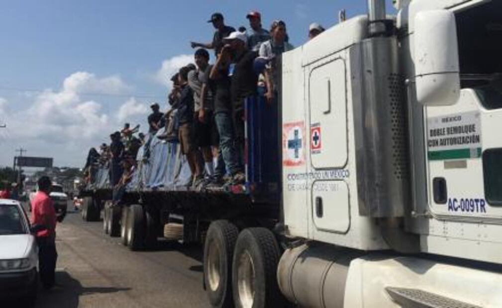 Caravana suma 12 mil migrantes 