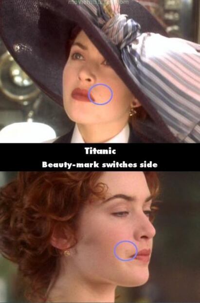 Los 20 errores de la película "Titanic"