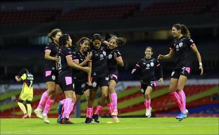 Rayadas golea al América en la semifinal de ida