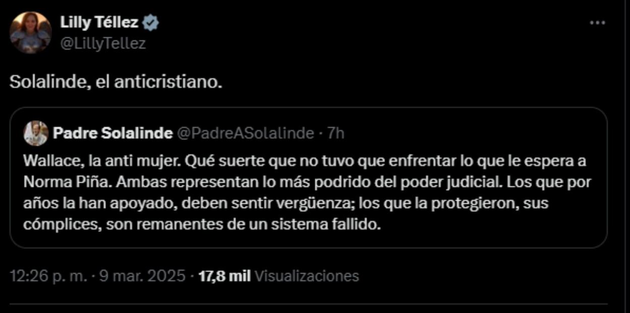 En respuesta a los dichos del Padre Solalinde, el periodista Héctor de Mauleón y la senadora panista Lilly Téllez arremetieron contra el sacerdote católico. Foto: Captura de Pantalla