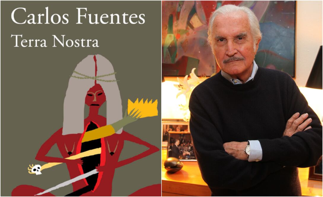 "Terra nostra", obra de Carlos Fuentes.
Fotos: EL UNIVERSAL, archivo y Especial