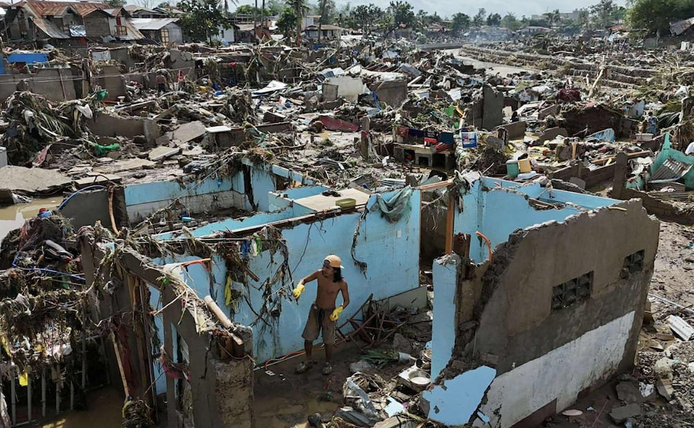 El sudeste asiático afronta una temporada de tormentas excepcionalmente activa: con Kalmaegi y Fung-wong, ya son 27 tifones los este año. Foto: AP