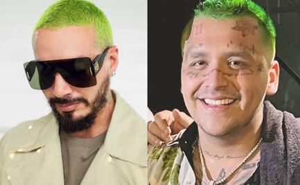 J Balvin cambia look y lo confunden con ¿Nodal?