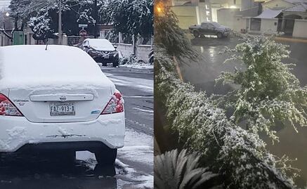 Familias disfrutan de nevada en 7 municipios de Coahuila previo a la entrada de la primavera 