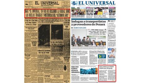 EL UNIVERSAL va por más de diez: este es su #100YearsChallenge
