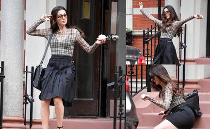 Anne Hathaway sufre caída durante rodaje de "El diablo viste a la moda 2"; video se viraliza en TikTok