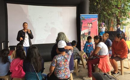 La “Valija cultural. Diego y Frida” llegó al Barrio de Tepito