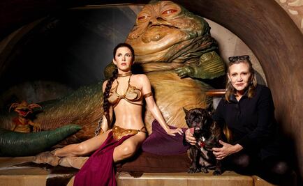 Carrie Fisher vs princesa Leia