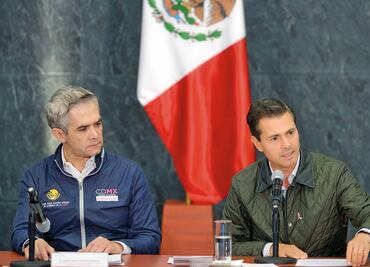 EPN anuncia 6 mil mdp para reconstruir CDMX