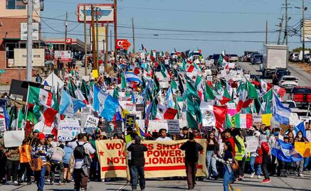 “América es nada sin inmigrantes”; protestas masivas en Atlanta contra políticas de migración de Trump