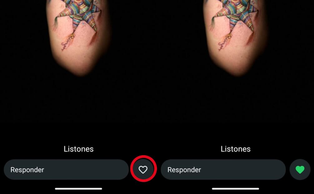 Modo amor secreto de WhatsApp. Imagen: captura de pantalla