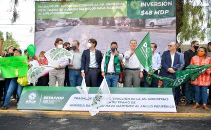 Con inversión de 100 mdp, inicia rehabilitación de avenida en San Luis Potosí
