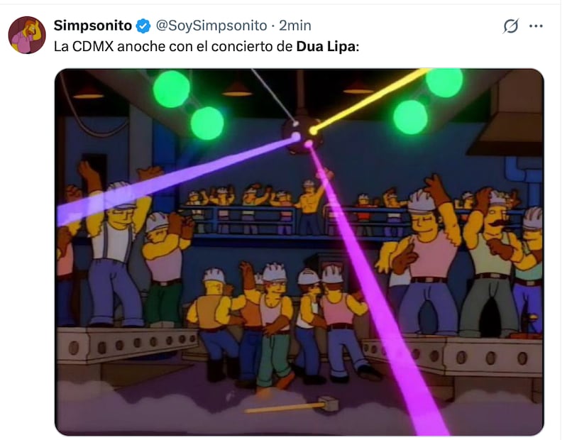 Los mejores memes del concierto de Dua Lipa en CDMX. Foto: Captura de pantalla