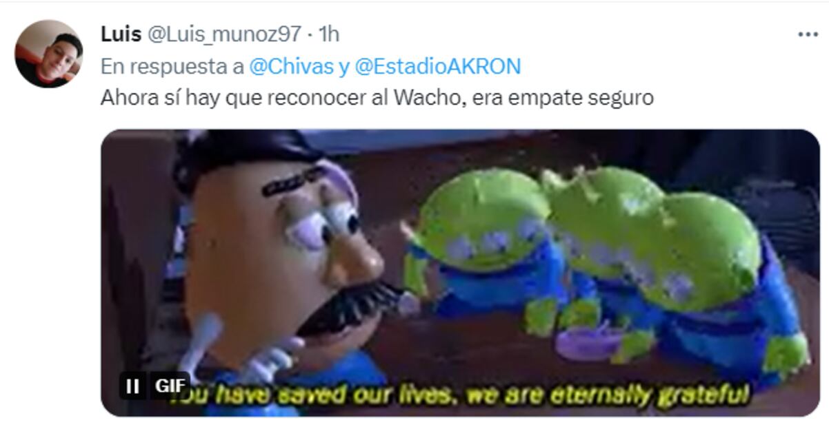 Chivas recibe memes tras victoria sobre el Necaxa