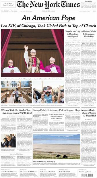 Portada del NYT