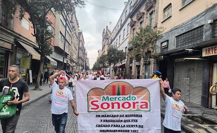 Representantes de Locatarios del Mercado de Sonora afirman que no han sido notificados oficialmente sobre orden para cambiar de giro mercantil