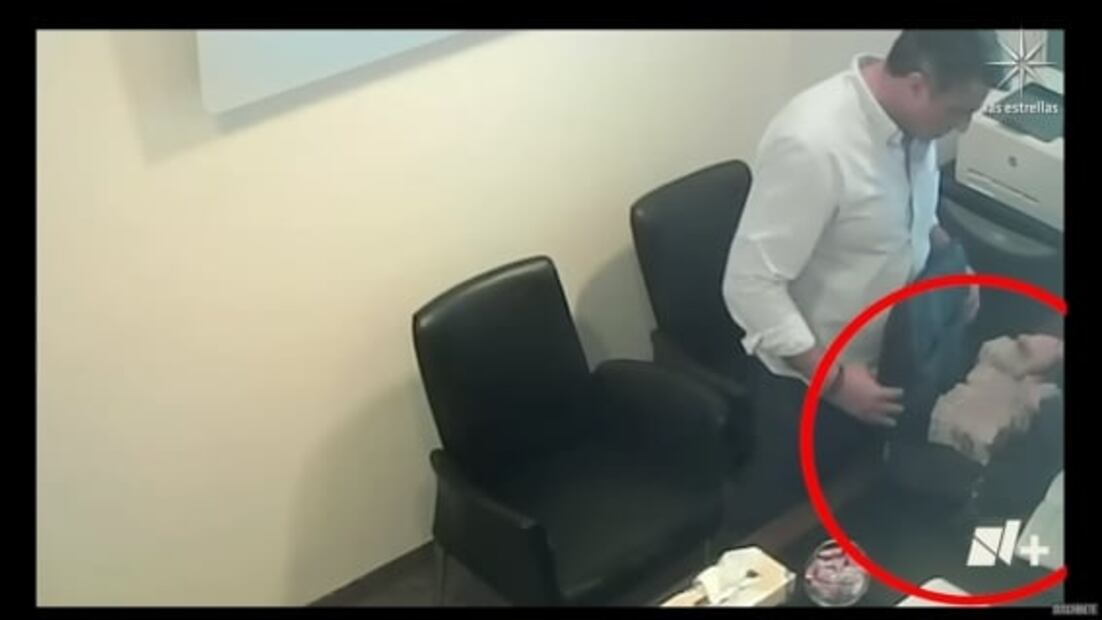 VIDEO Exhiben a funcionarios de Layda Sansores y senadora de Morena recibiendo fajos de billetes