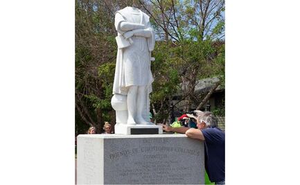 Cristóbal Colón también pierde amigos y estatuas en Estados Unidos
