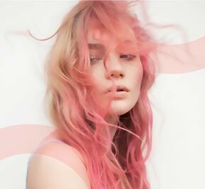 Tiñe tu pelo de coral 