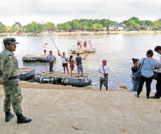 Cierran paso fronterizo de Guatemala