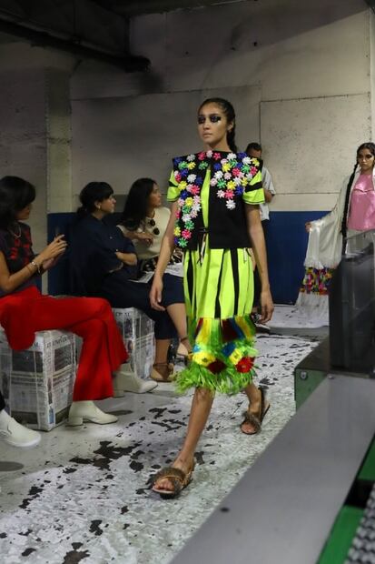 Así se vivió el desfile de Carla Fernández en EL UNIVERSAL
