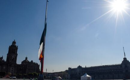 Ordenan a representaciones diplomáticas izar bandera a media asta tras colapso en metro
