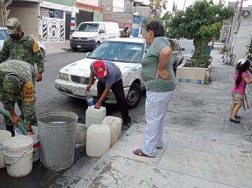Sedena aplica Plan DN-III-E ante sequía en Monterrey