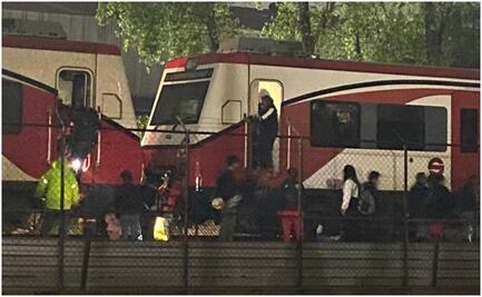 Falla eléctrica en Tren Suburbano causa suspensión del servicio; desalojan a decenas de usuarios 