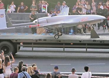 Drones de ayuda de Turquía para Ucrania