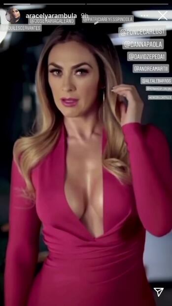 Aracely Arámbula cierra la semana con un escote de alto impacto 