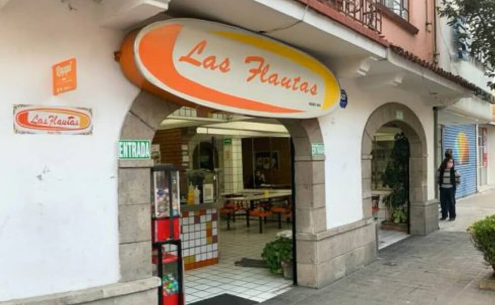 Sucursales del restaurante Las Flautas en División del Norte y Ciudad Satélite. Foto: Instagram