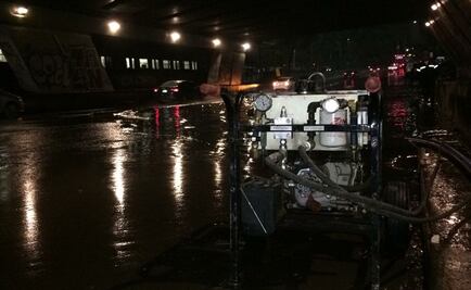 Baja nivel del agua en Indios Verdes; reanudan circulación